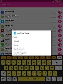 share apps : share APK file with your friends screenshot 2