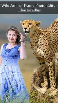 Wild Animal Frame Photo Editor - Blend Me Collage screenshot 1