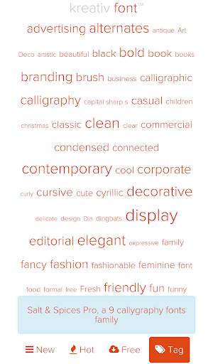 Kreativ Font App screenshot 4
