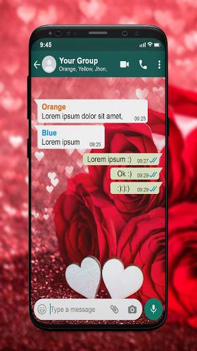 Wallpapers for WhatsApp Chat screenshot 1