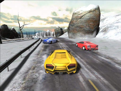 Car Racing Winter screenshot 6