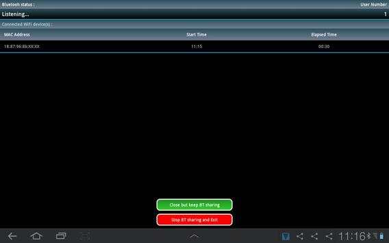 3G BuffetTogether WiFi HotSpot screenshot 2