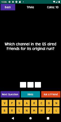 Quiz About Friends - Trivia and Quotes 1 تصوير الشاشة