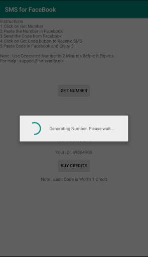 SMS for FaceBook screenshot 4