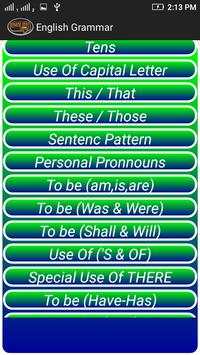 English Grammar screenshot 2