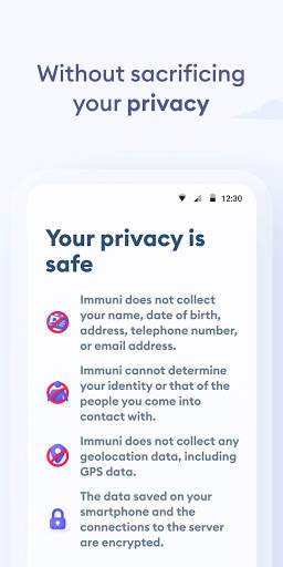 Immuni screenshot 4