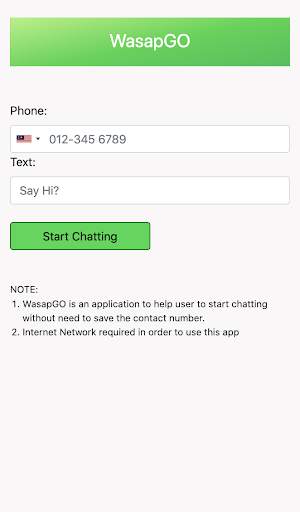 WasapGO screenshot 1
