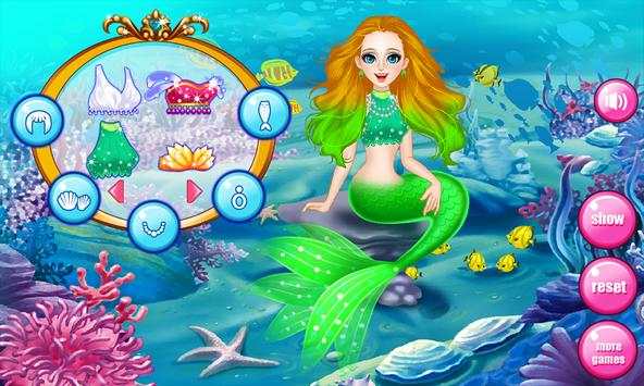Mermaid spa games for girls screenshot 11