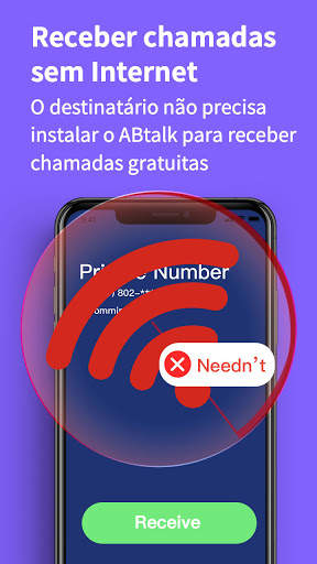 AbTalk Call - Chamada Mundial screenshot 3