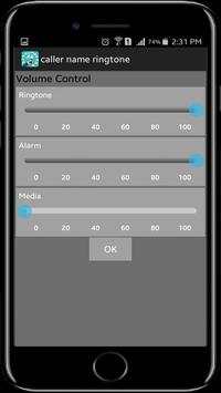 Caller Name Ringtone 3 تصوير الشاشة