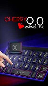 Cherry 9.0 Theme&Emoji Keyboard screenshot 1