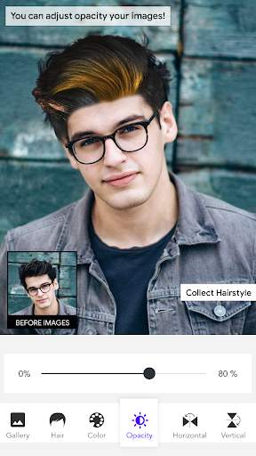 Man HairStyle Photo Editor screenshot 6