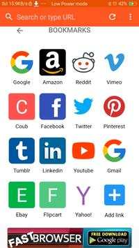 Ultra Fast 4G Browser screenshot 2