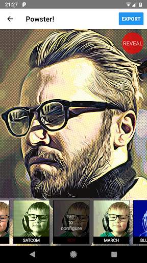 Powster - cartoon photo effects 1 تصوير الشاشة