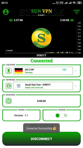 SUN VPN screenshot 6