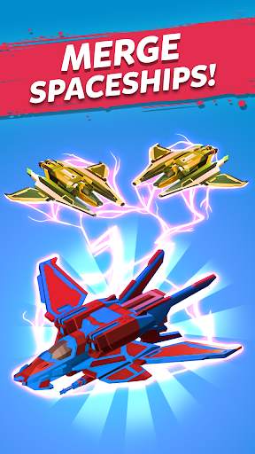 Merge Space Ships: Cyber Future Merger 3D screenshot 1