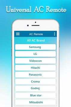 Universal AC Remote Control : Universal Remote 4 تصوير الشاشة