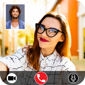 Girl Video Calling Fake : Fake Video Call icon