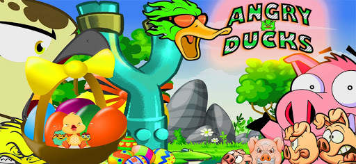Knock Down Angry Ducks Slinghsot screenshot 1
