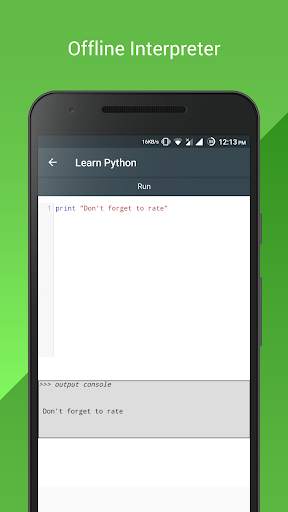 Learn Python Offline- Tutorial and Interpreter screenshot 2