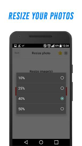 Reduce Image Size, Reduce Photo Size, Resize Photo screenshot 4
