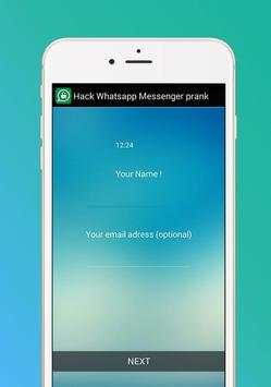hack WhatsAp Messenger prank screenshot 1