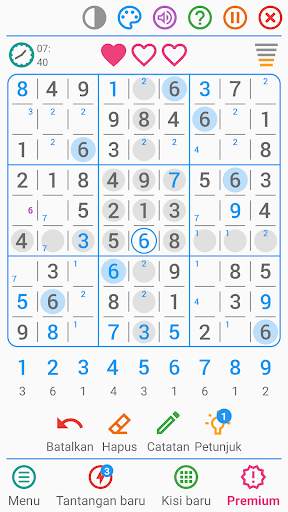 Sudoku perkalian: teka-teki screenshot 1