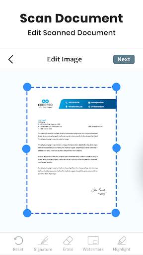Camera scanner - Scan PDF & Document Scanner screenshot 2