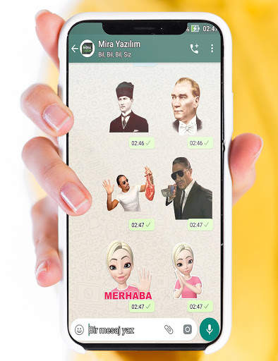 Stickers For WhatsApp - WAStickerApps Sticker Pack screenshot 3