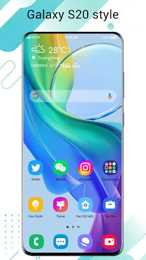 One S20 Launcher - S20 One Ui screenshot 1