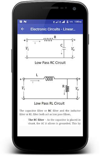Electronic Circuits screenshot 2