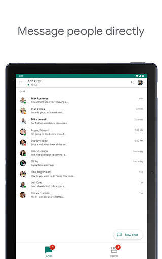 Google Chat screenshot 7