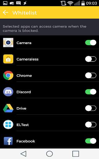 Camera blocker for Android 11 - Cameraless screenshot 18