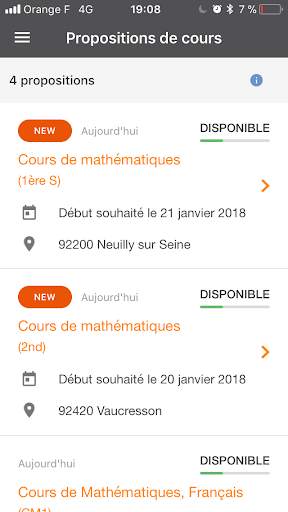 Acadomia Enseignants screenshot 3
