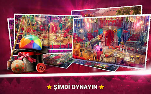 Gizli Eşyalar Sirk Oyunları - Bulmaca Oyunu screenshot 4
