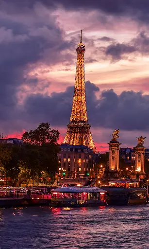 Romantic Paris Live Wallpaper screenshot 1