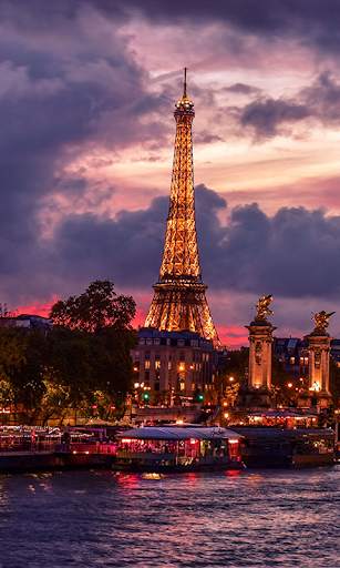 Romantische Paris Live Wallpaper screenshot 1