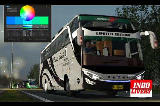 Livery SHD BUSSID Skin screenshot 2