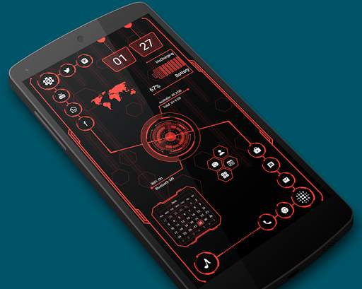 Visionary Launcher Pro - App lock,Hide app,Hi-tech screenshot 11