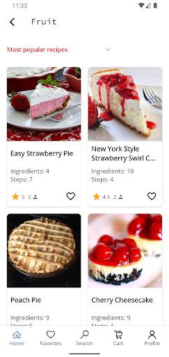 Pie Recipes screenshot 2