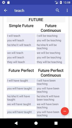 English Verbs screenshot 7