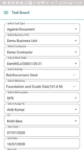 Fv Task Manager 7 تصوير الشاشة