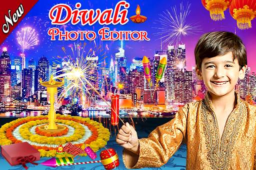 Diwali Photo Frame Editor screenshot 1