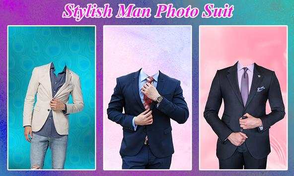 Stylish Man Photo Suit скриншот 1