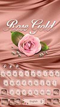 Rose Gold Emoji Keyboard स्क्रीनशॉट 4