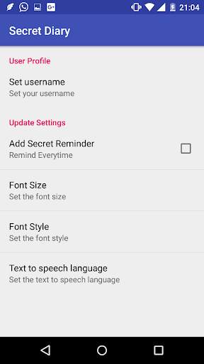 Secret Diary : My Personal Lock Diary screenshot 16