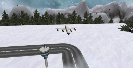 Flight Simulator Snow Plane 3D screenshot 5
