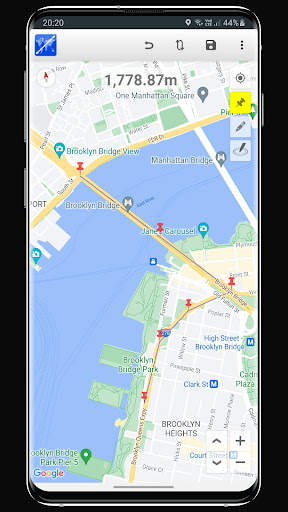 Maps Distance Calculator screenshot 1