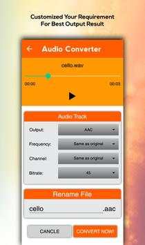 All Audio Converter – MP3, AAC, WAV, M4A, AAC screenshot 2
