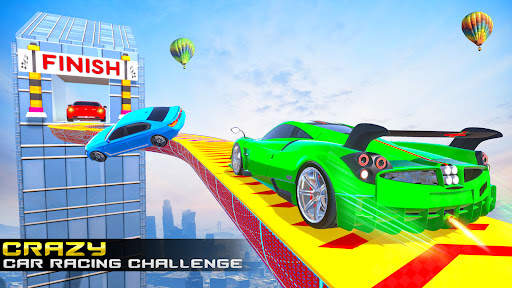 Crazy Fast Car Stunts Racing screenshot 2